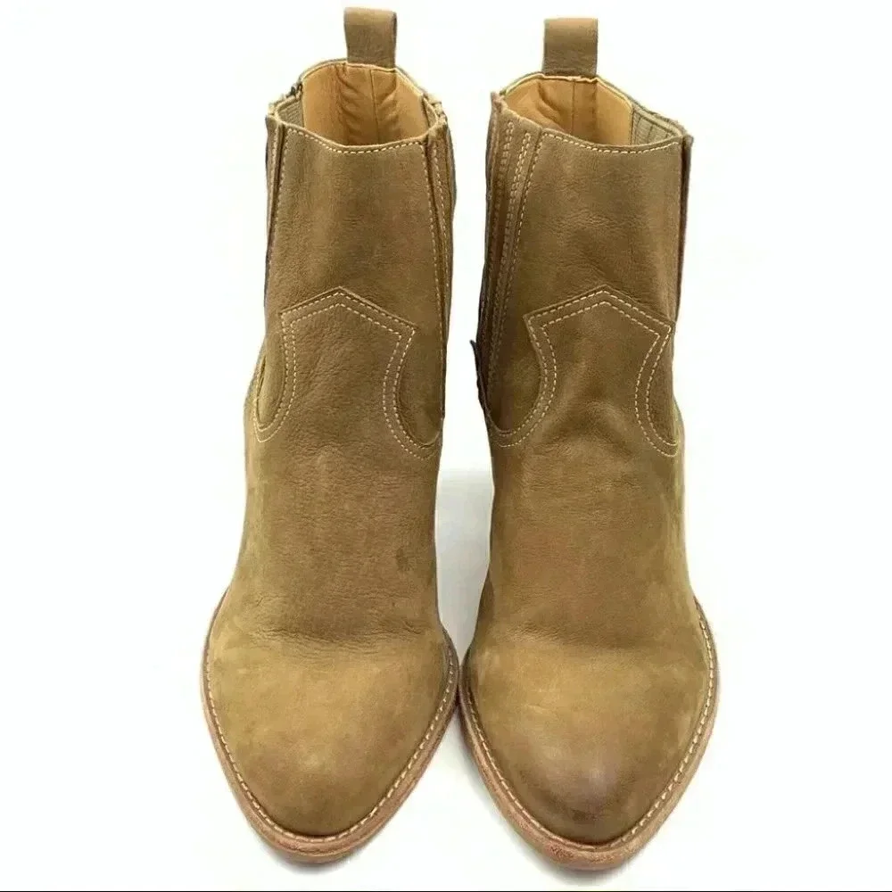 Dolce Vita JASPER ankle bootie 9.5 nubuck western